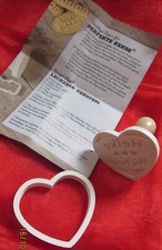 Keksstempel-Herz "Heike & Michael" - NEU