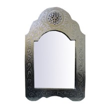 Orientalischer spiegel silber - spiegel,