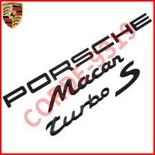 Neu Macan Turbo S Schriftzug