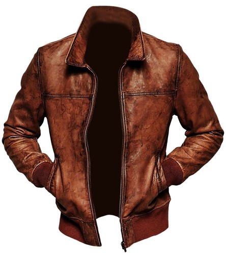 Herren braun used - braun, leder
