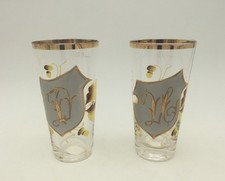 2 x antikes Buchstabenglas