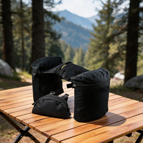 Zweiteiliges satteltaschen set - zweiteiliges, satteltaschen-set