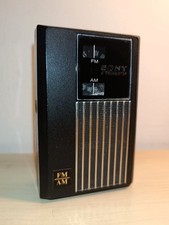 Vintage Transistorradio SONY 3F-70W AM/FM Top Zustand funktioniert gut