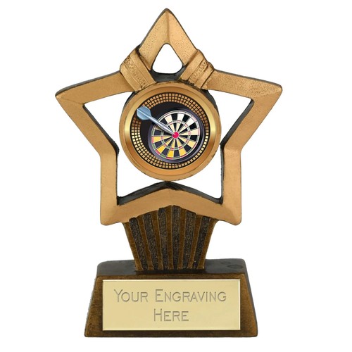 Dart bullseye award mini - mini, star