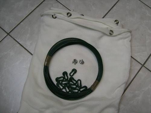 Pfeilfangnetz weiss 10x2 70m - weiss, 10x2,70m