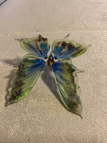 Glaskunst schmetterling echte - glaskunst,