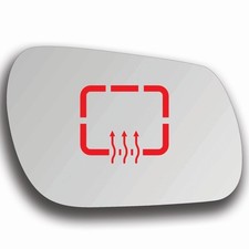 Spiegelglas Rechts Beheizbar