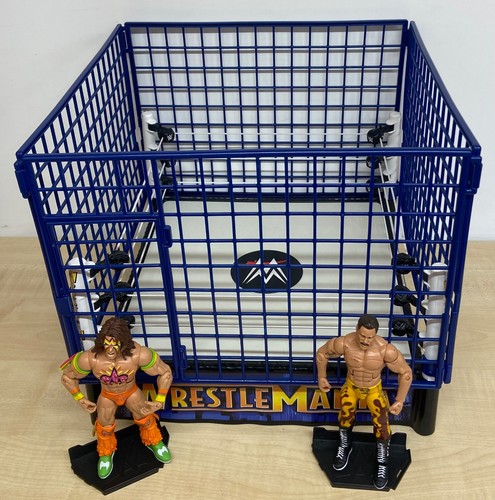 Wwe steel cage wrestling ring - steel,