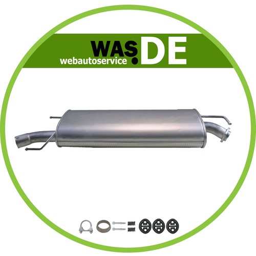 Mittelschalldämpfer für