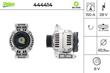 Lichtmaschine Generator Lima VALEO RE-GEN - AT 444414 +83.30€ Pfand für TEMSA HD