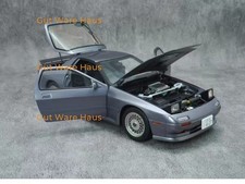 WHELART 1/18 Mazda Savanna RX-7 FC3S infinite RX7 Gray Diecast Model Car BBS