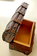 Schatztruhe Schatzkiste Schmuckbox Aufbewahrungsbox Holzkiste Piratenkiste Box