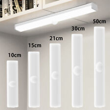 LED Unterbauleuchte mit Bewegungsmelder USB Lichtleiste Küche Schrank Nachtlampe