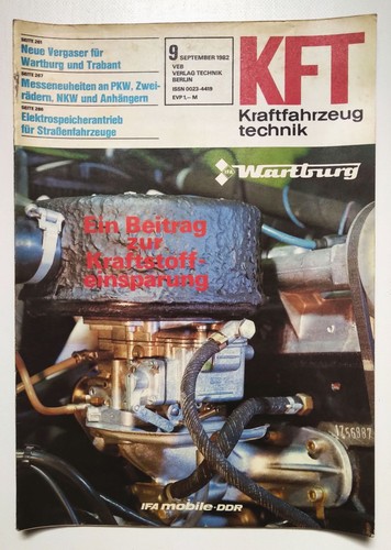 Kft carburetor wartburg - carburetor,
