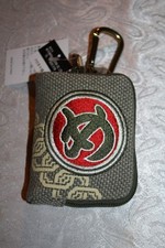 Geldbeutel/Tasche/Porch mit Segelstoff  aus Japan!  Stark edel! mit jp.Muster