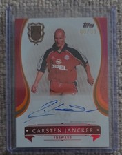 Carsten Jancker On Card Auto /33 #8 | Topps FC Bayern 125 Jahre Anniversary Set