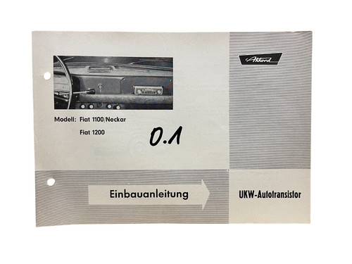 Original einbau anleitung - original,