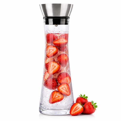 Wasserkaraffe mit deckel - wasserkaraffe,