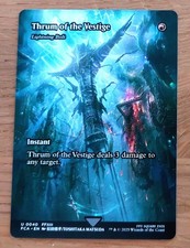 Mtg Magic: Blitzschlag / Lightning Bolt, Englisch, Mint, Special Print Full Art