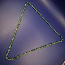 Grüne Türkis-Chips Halskette