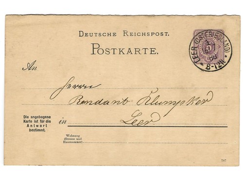 Poststempel leer - poststempel,