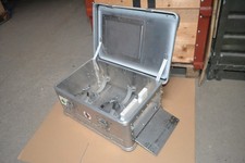 Alu Transportbox ZARGES 60x40x25 cm A5 seitliche Öffnung (Bundeswehr, Alukiste)