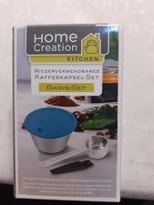 HOME CREATION Wiederverwendbares Kaffeekapsel-Set