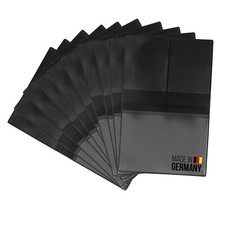 10x KFZ-Schein Hülle Schwarz