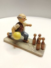 Holzfigur HEDO Kegler Holz