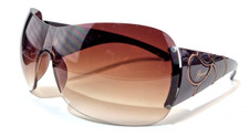 GUESS GU6357 BRN-34 Damen Sonnenbrille/sunglasses made in Italy