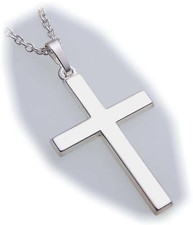 Anhänger kreuz echt silber - anhänger,