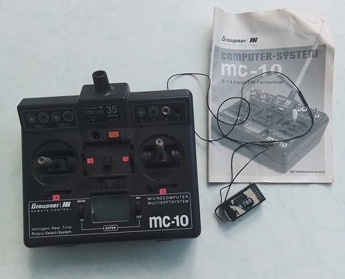 Graupner sender mc10 - , 35