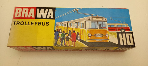 Brawa 6104 trolleybus in - h0,