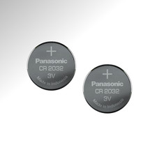 2x Ersatz Batterie passend für Zeiss V8 2.8-20x56 Zielfernrohr mit Leuchtabsehen