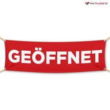 GEÖFFNET Werbebanner
