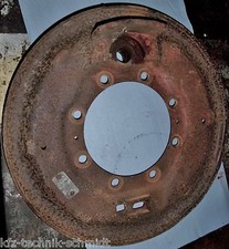 Anchor plate foot brake left