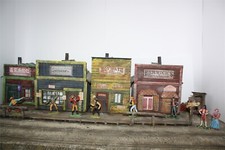 1340 old west cowboy - old, stadt