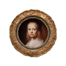 Kleiner antiker 7.6x7.6 cm