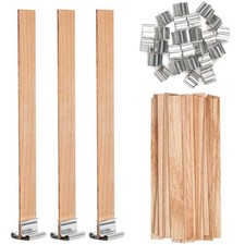 Kerzendocht Holz, Kerzen