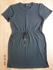 Knielanges Sommerkleid, Gr.36, Superdry, schwarz