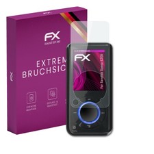 atFoliX Glasfolie für Sandisk Sansa E200 Displayfolie 9H Schutzpanzer