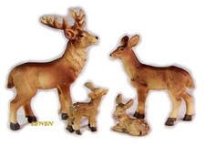Rehfamilie 4 Teile aus