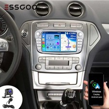 7" Carplay Autoradio Für Ford Mondeo MK4 2008-2011 Android GPS 4G+64GB NAVI KAM