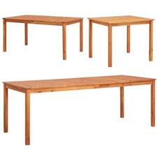 Gartentisch Akazie Massivholz