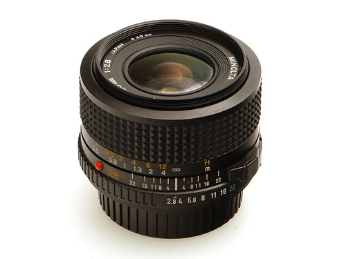 Minolta weitwinkel objektiv - minolta,