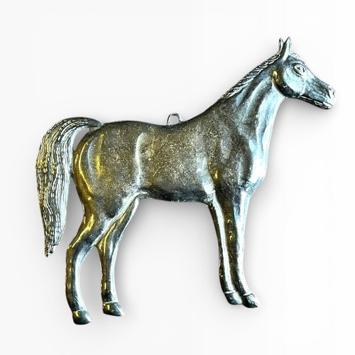 Wandbild zinn zinnbild pferd - zinnbild,