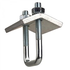 Trägerkralle Stahlträger-Montageschiene 28/30-40/60 Bügelschelle Spannbügel verz