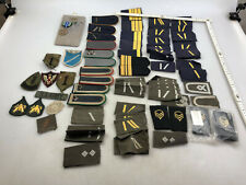 Militär Rangabzeichen ca. 70x Schulterstücke ua. US Army BW NVA Vopo Marine etc.
