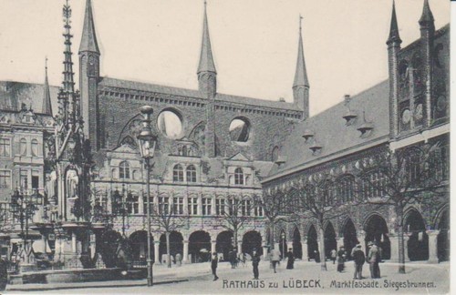 Lübeck rathaus - lübeck,