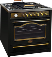 Top Standherd Kaiser Nostalgie Gas Elektro 90 cm Range Cooker Inkl.Grillplatte